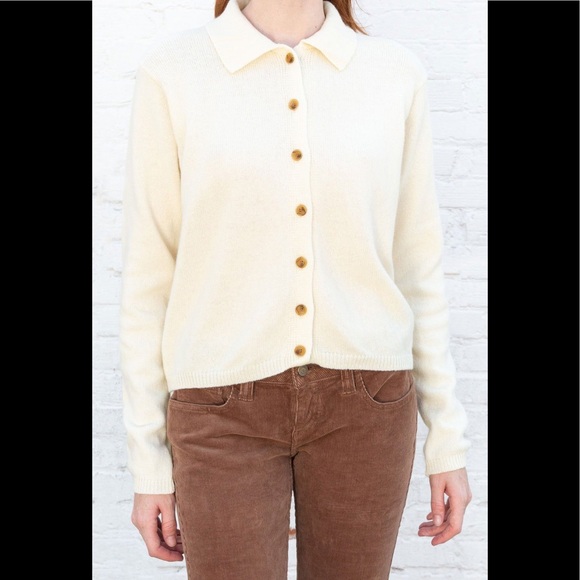 Brandy Melville | Sweaters | Brandy Melville Cream Elise Wool Sweater |  Poshmark
